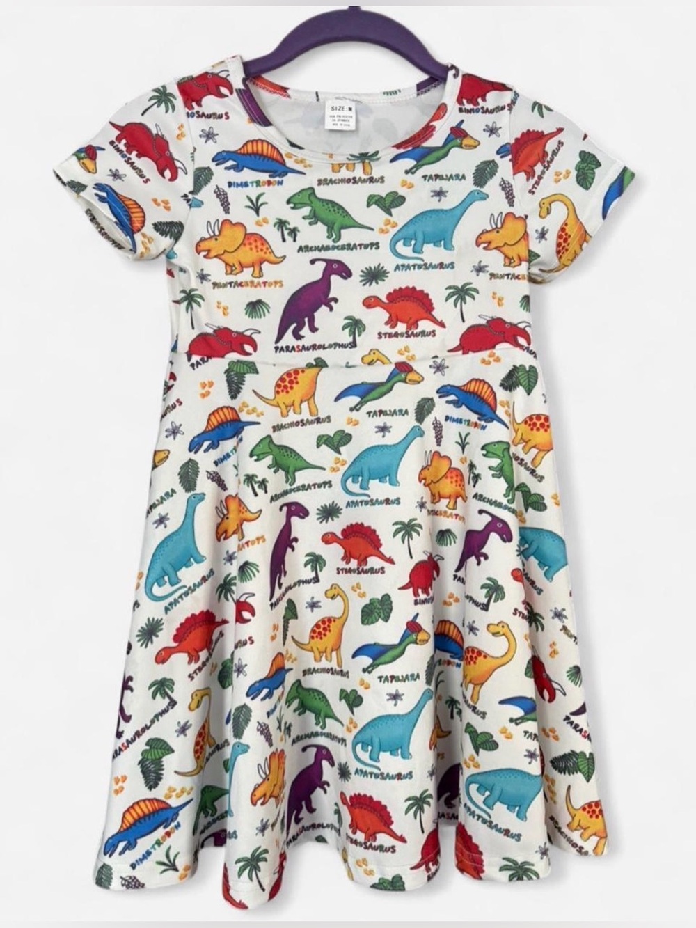 Girls Dinosaur Dress